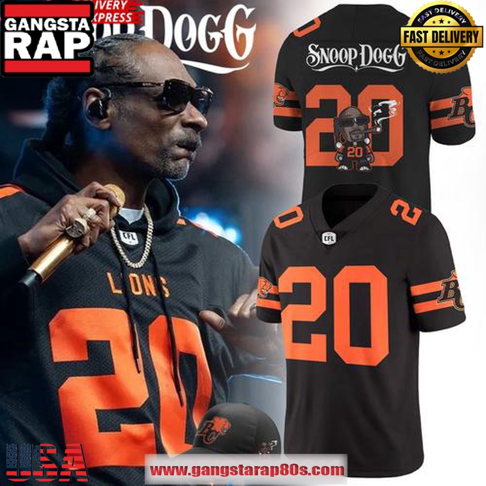 BC LIONS Snoop Dogg Concert 2025 Personalized Football Jersey LN
