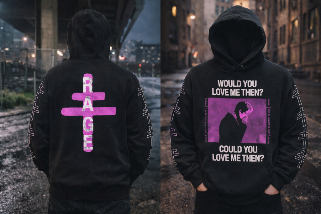 President Band Merch Would You Love Me Then Hoodie Black Fans Gift P3N