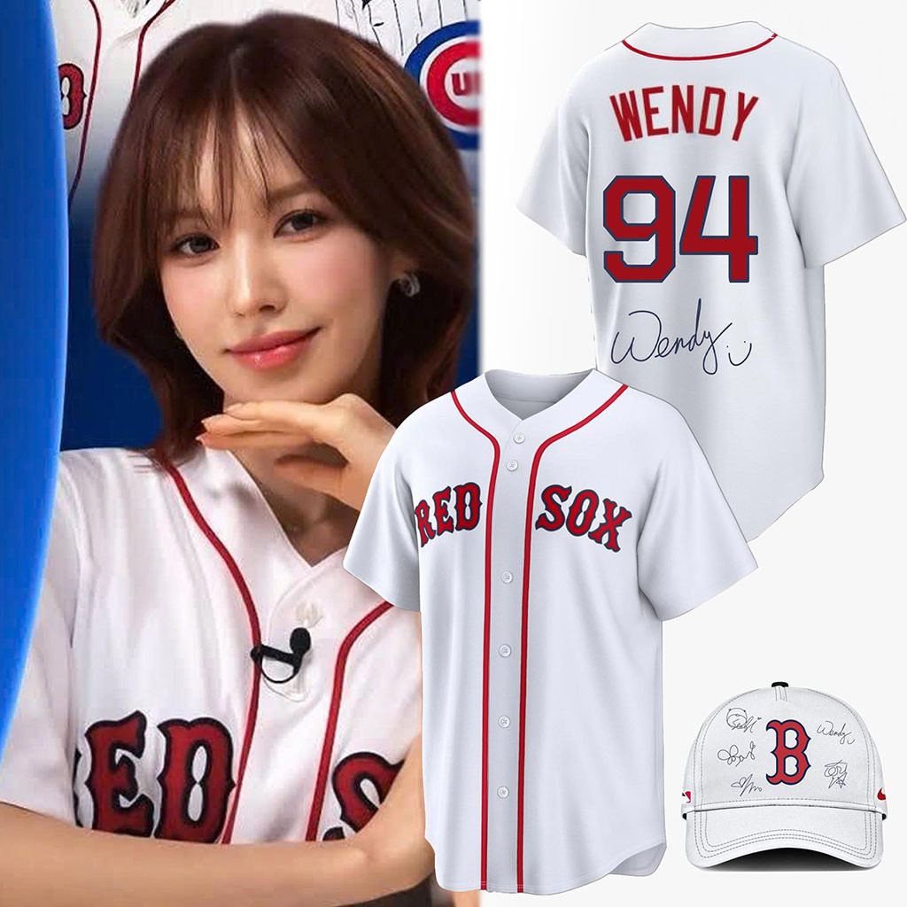 Blackpink 10th Anniversary Comeback Red Velvet Wendy Baseball Jersey HG 2026 Red Sox Merch Gifts – Joyoce