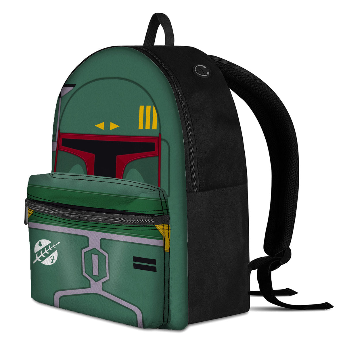 Boba Fett Bounty Hunter Custom Backpack LN Back to School Traveller Lovers Outside Vlog Backpack Gift - Image 2
