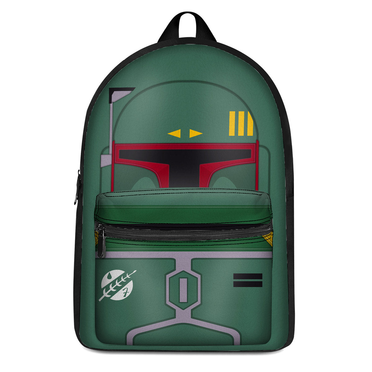 Boba Fett Bounty Hunter Custom Backpack LN Back to School Traveller Lovers Outside Vlog Backpack Gift
