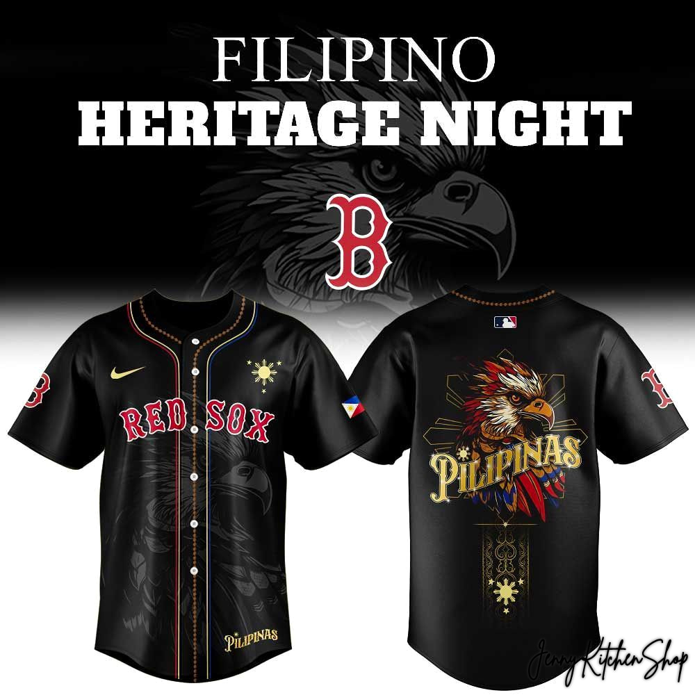 Boston Red Sox Filipino Heritage Night 2026 Limited HFN Baseball Jersey