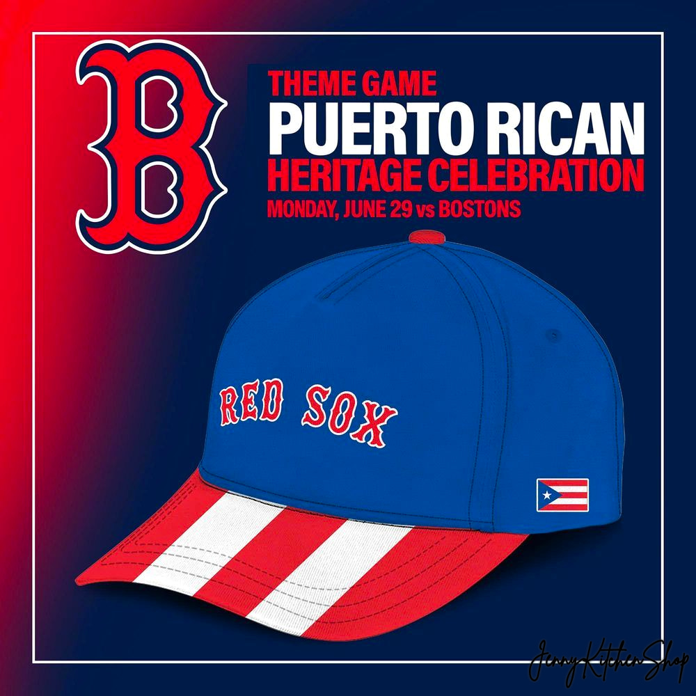 Boston Red Sox Puerto Rican Heritage 2026 HFN Baseball Jersey - Image 2