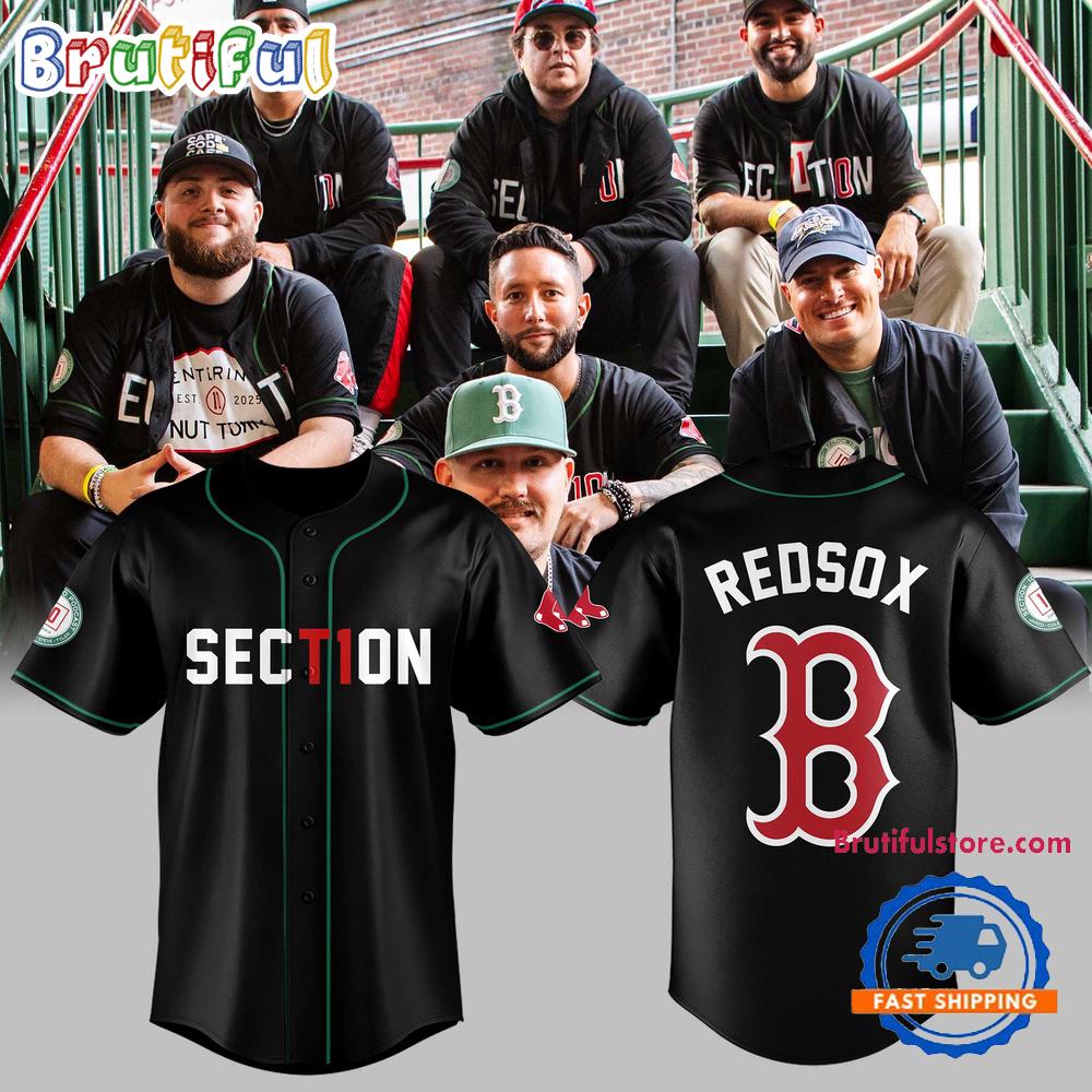 Boston Red Sox Section 10 Night HFN Baseball Jersey