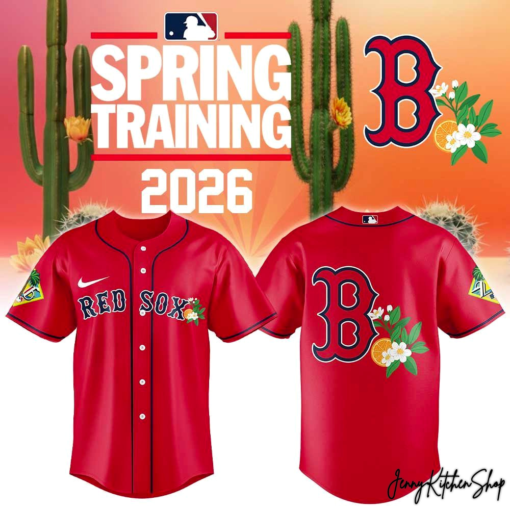 Boston Red Sox Spring Training 2026 HFN Baseball Jersey