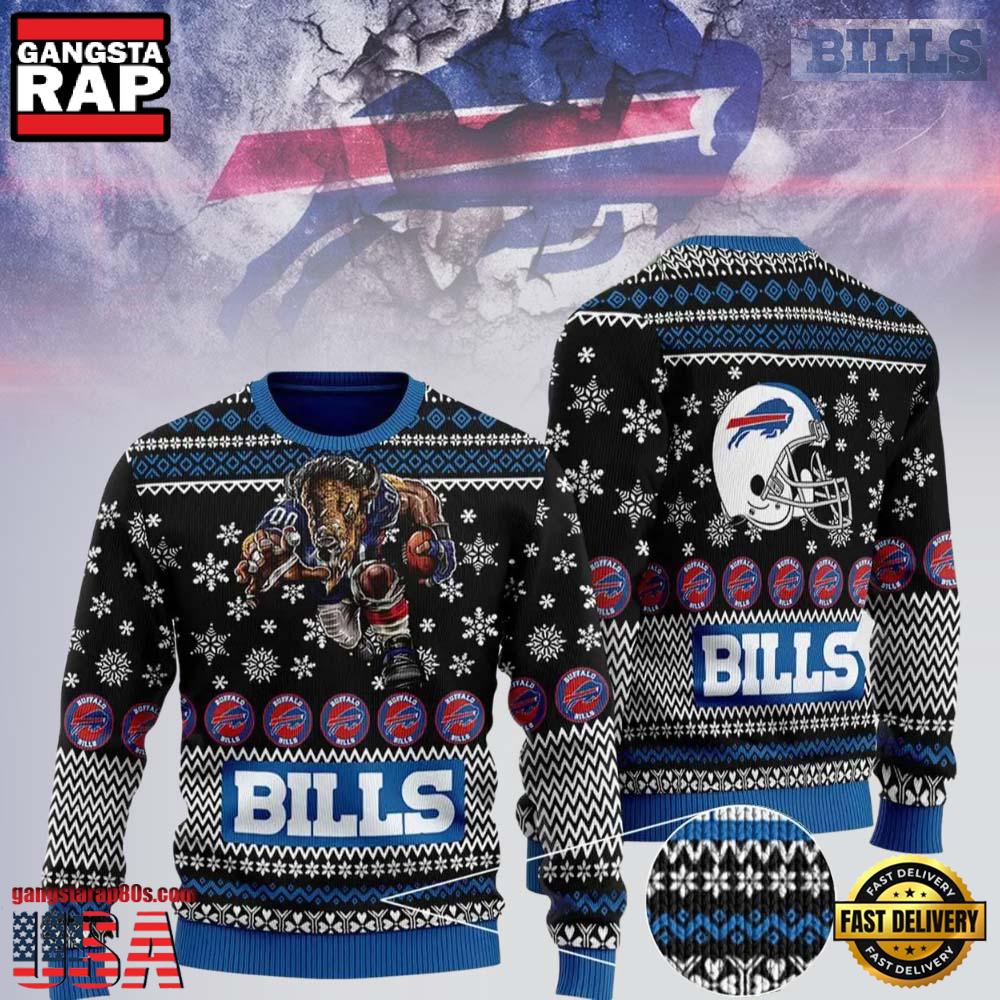 Buffalo Bills Fans Lover Ugly Christmas Sweater LN