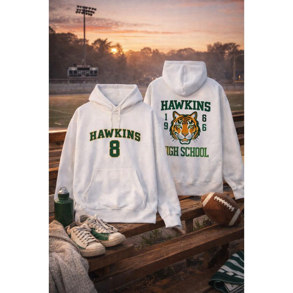 Stranger Things Merch Stranger Things Hawkins High School Shirt P3N