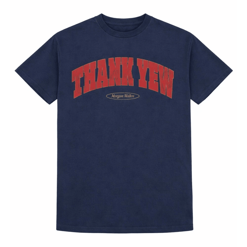 Morgan Wallen Still The Problem Thank Yew Navy T-shirt Morgan Wallen Merch Fan Gifts HG