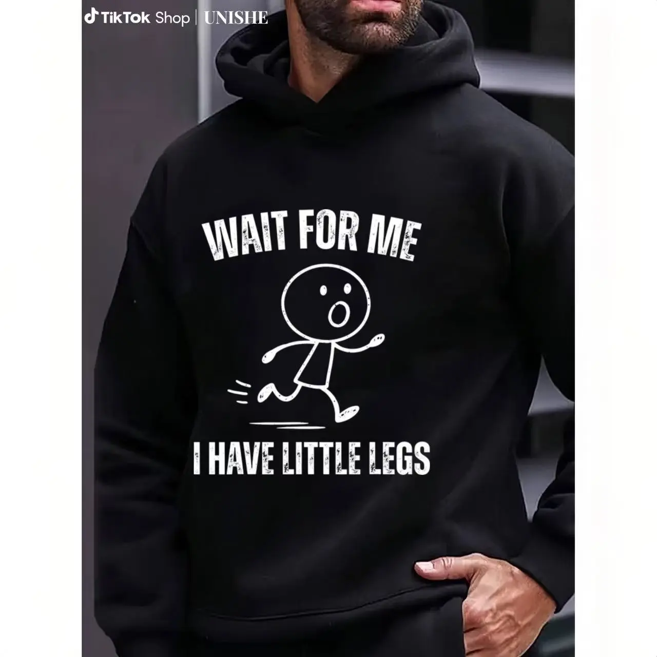 Wait For Me I Have Little Legs Hoodie HG ed for Walkers, Long Sleeve Style Funny Trendy Crewneck