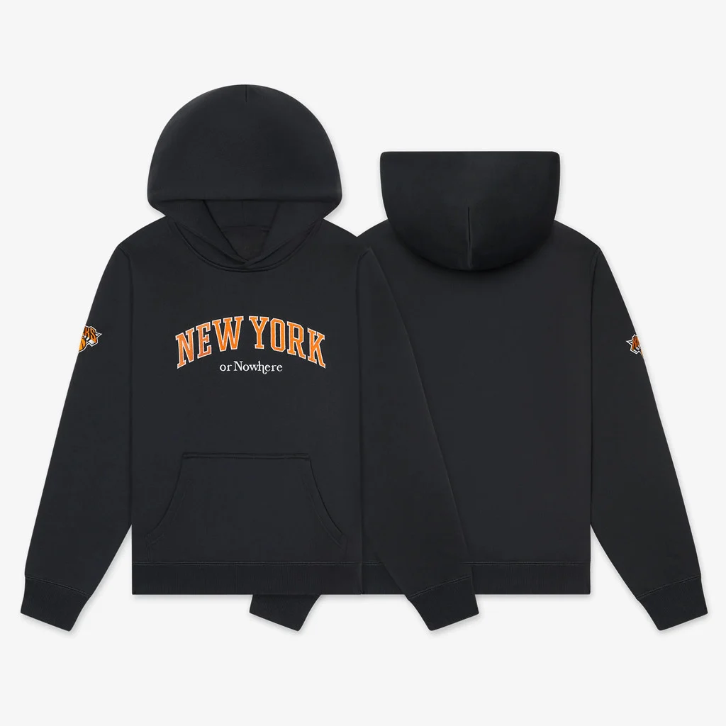 New York Or Nowhere Merch 2026 Knicks Trophies Hoodie Basketball Fan Merch Father's Day Gifts - Hoodie HG
