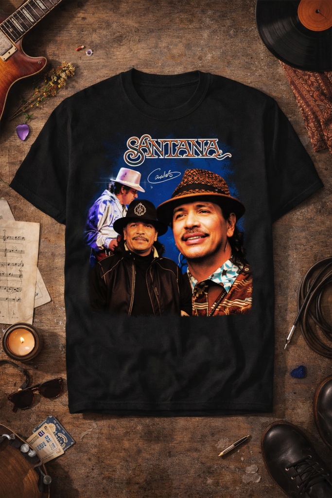 Santana Rock Band shirt P3N