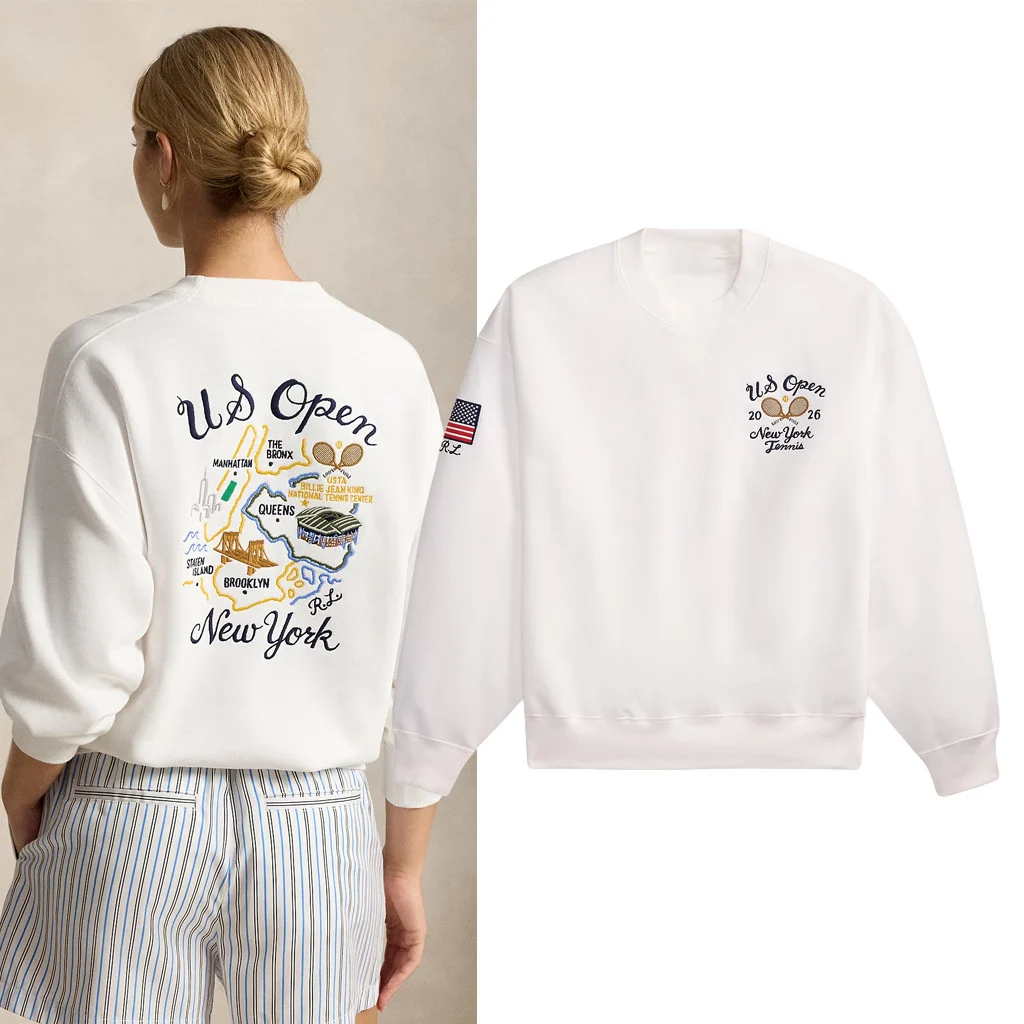 Ralph Lauren The US Open Merch 2026 US Open Souvenir Crewneck Sweatshirt Tennis Lover Gifts - Sweatshirt HG