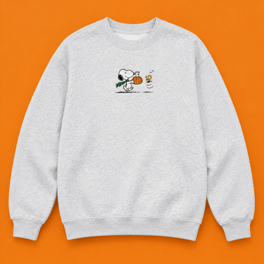 Starbucks Peanuts Merch 2026 Snoopy And Woodstock Sweatshirt Snoopy Lover Present - Sweatshirt HG