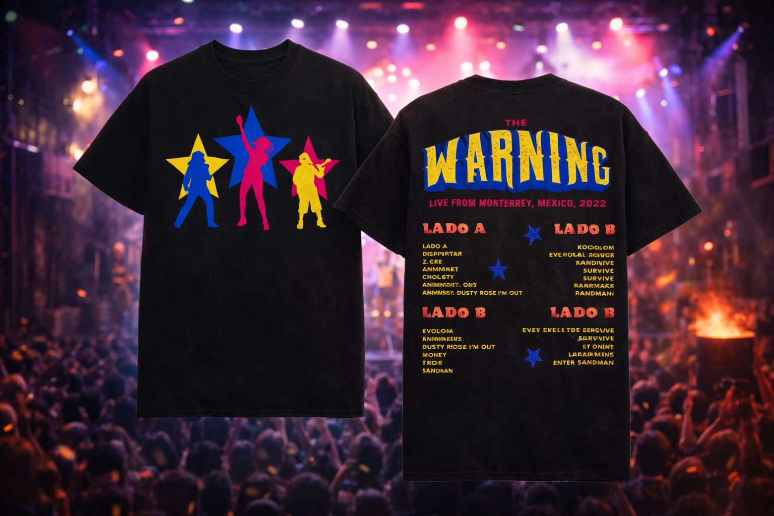 The Warning Band Merch Survive T-Shirt Gift Ideas For Wife Gifts For Fans P3N