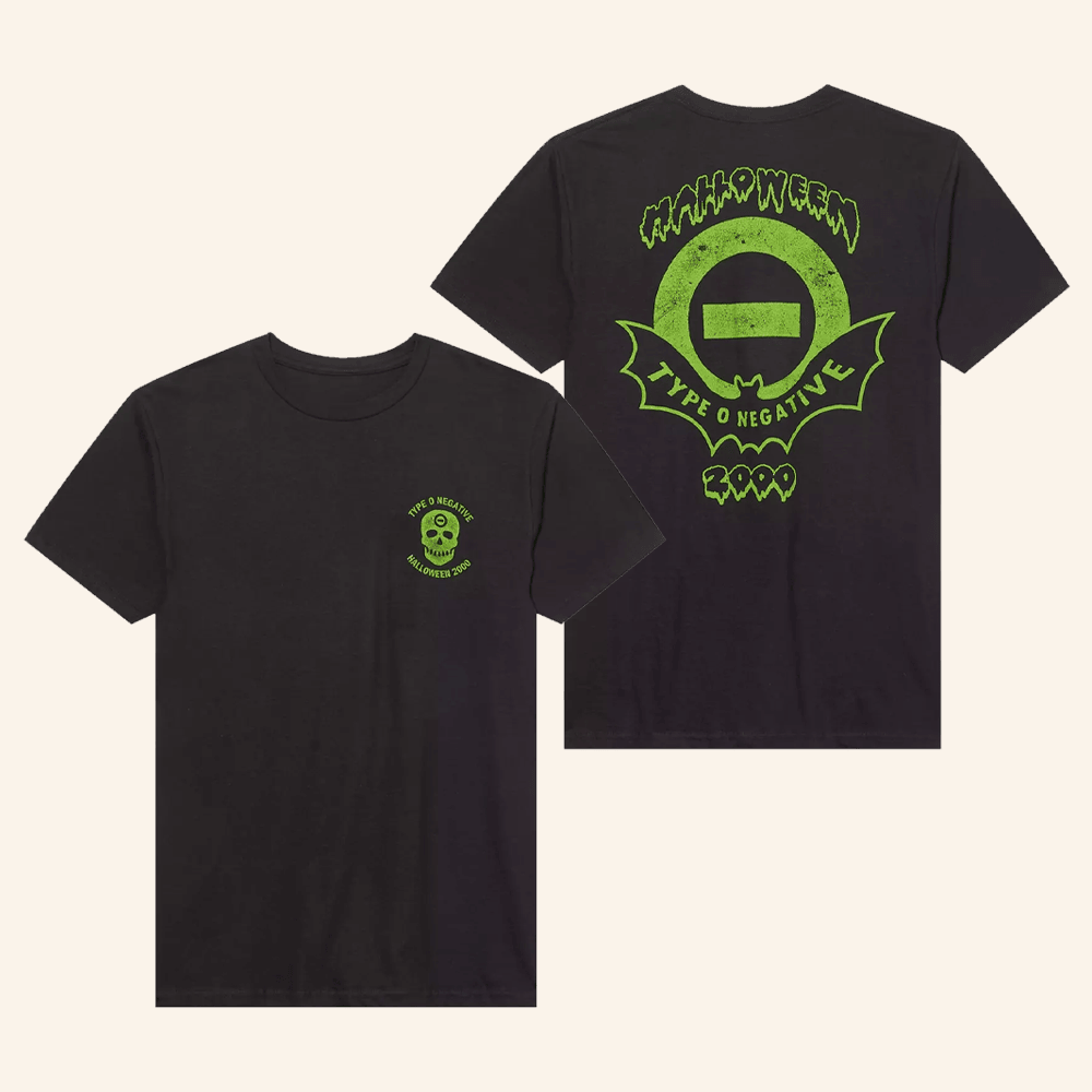 Type O Negative Merch Halloween 2000 Shirt Concert Outfits Type O Negative Lovers Gifts - T-Shirt HG