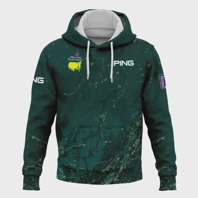 Vintage Masters Tournament Goft Lovers Hoodie Shirt with Cracked Texture & Gold Paint T-Shirt Hoodie Or Zip-up Hoodie LN
