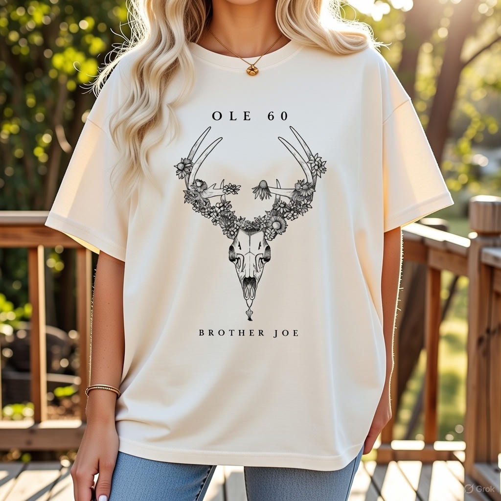 Ole 60 Brother Joe Shirt Fan Merch Birthday Gift For Sister - Women P3N