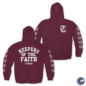 Terror Merch Keepers Of The Faith Hoodie HG Terror Hoodie HG -WearandDecor - Hoodie HG