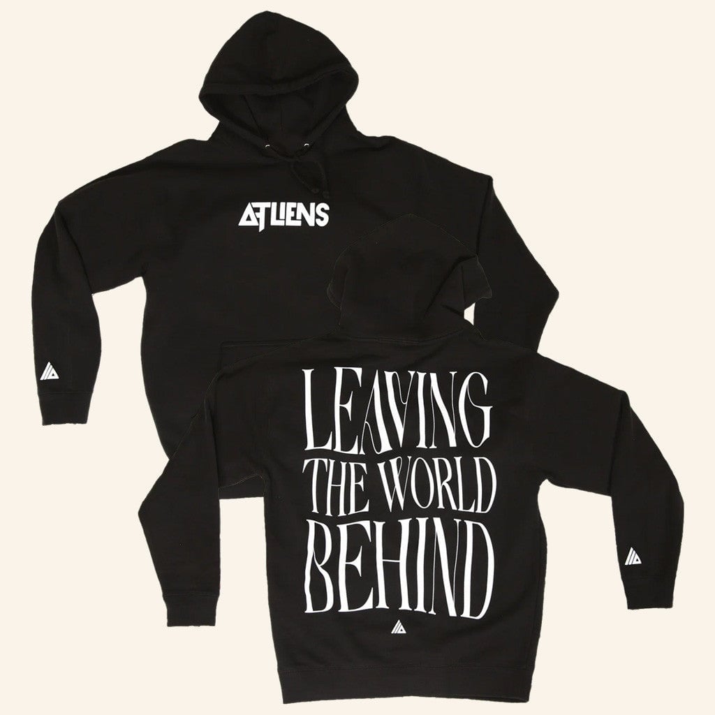 2-sided Leaving The World Behind Hoodie Music Gift Ideas For Guys Gifts For BFF HFN