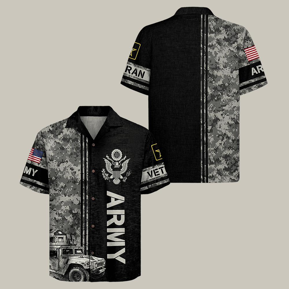 US Army 250th Years Of Service Hawaiian Shirt NNA US Army 250th Anniversary Clothes Patriotic Gift Idea