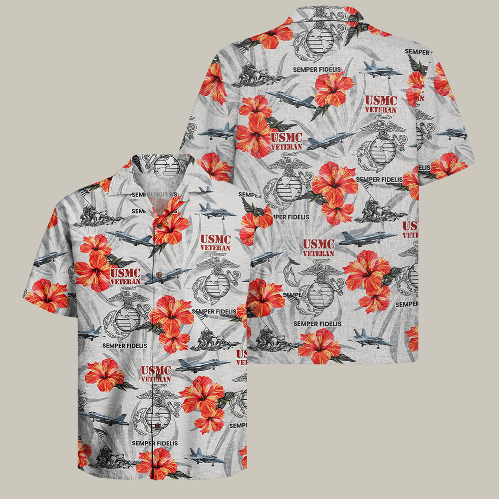 USMC 250th Anniversary Hawaiian Shirt NNA Marines Pay The Price Veteran Merch Gifts For Him