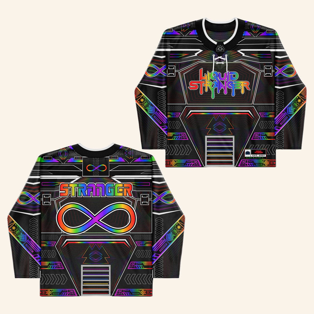 Wakaan Merch Liquid Stranger Rainbow Hockey Jersey HG Cyber Monday Apparel Gifts For Him