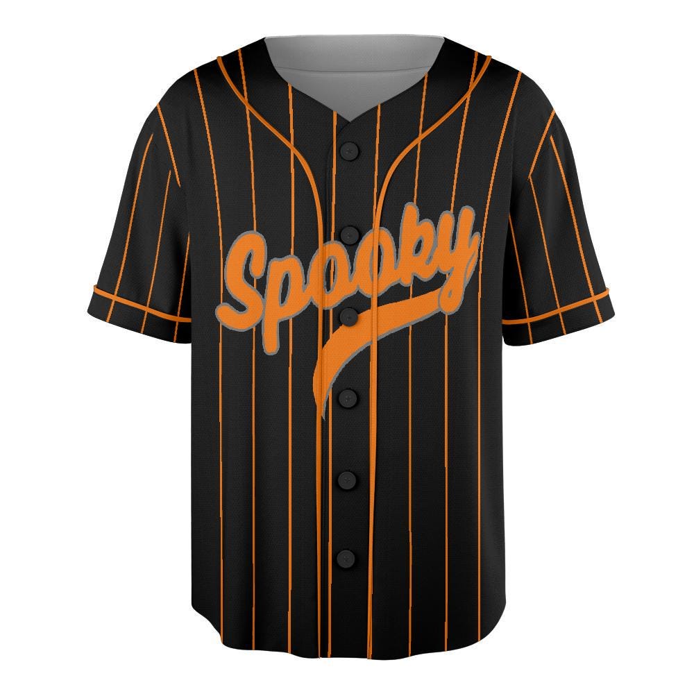 Spooky Halloween 31 Baseball Jersey HG - Unisex Halloween Shirt HG - Image 5