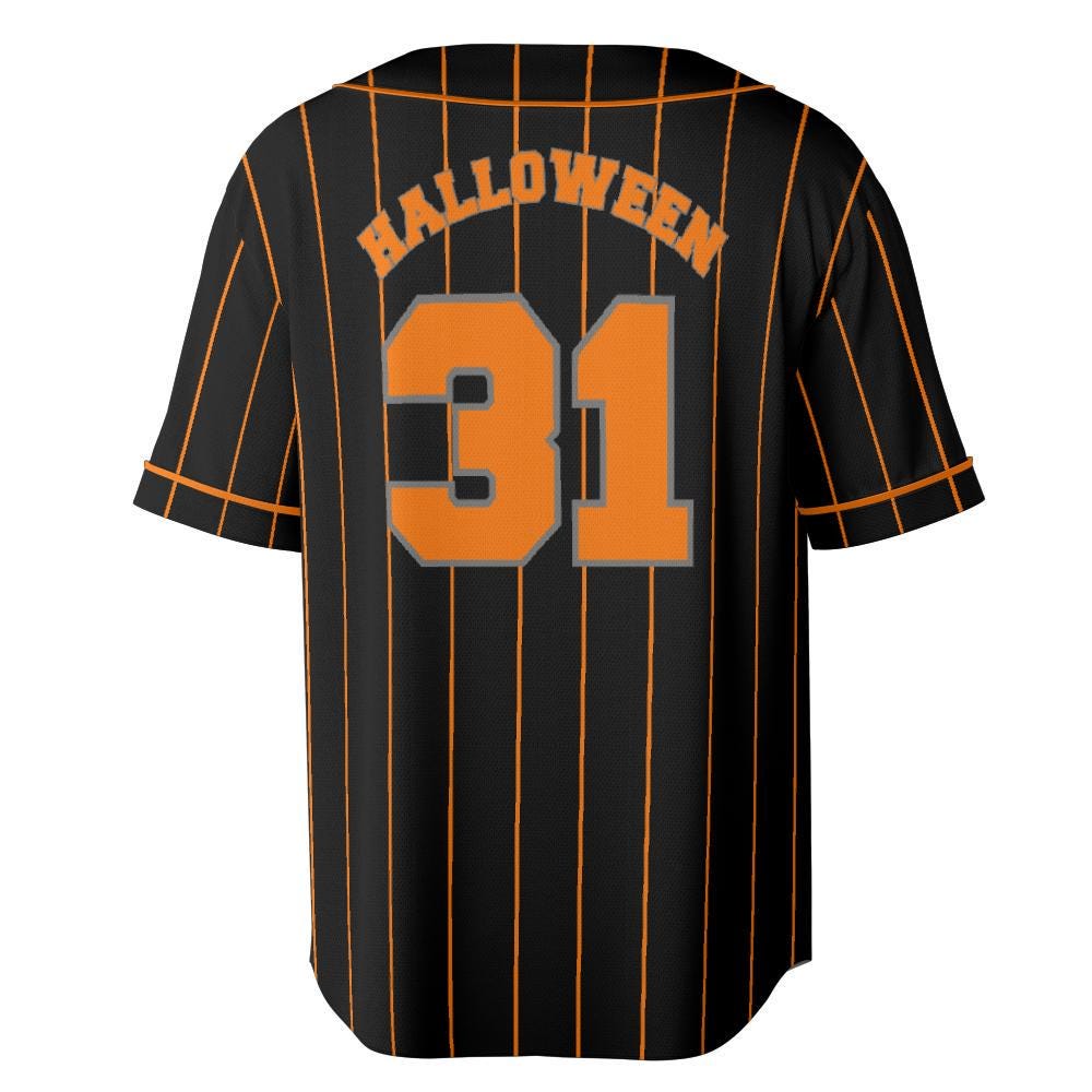 Spooky Halloween 31 Baseball Jersey HG - Unisex Halloween Shirt HG - Image 6