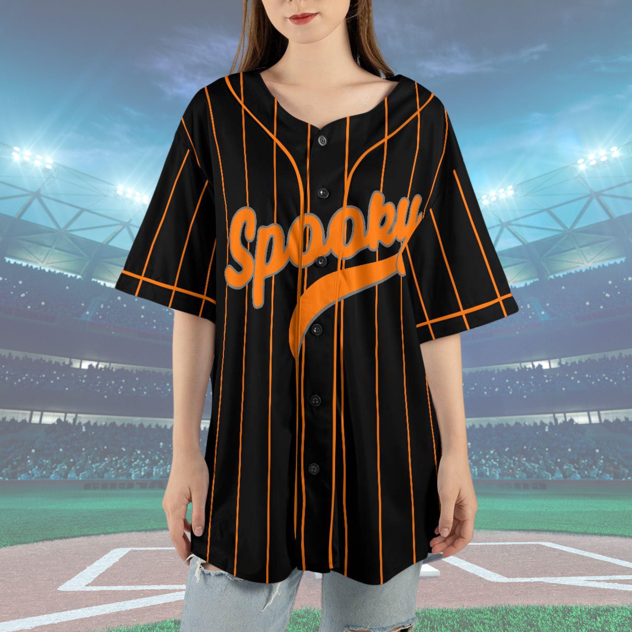 Spooky Halloween 31 Baseball Jersey HG - Unisex Halloween Shirt HG - Image 2