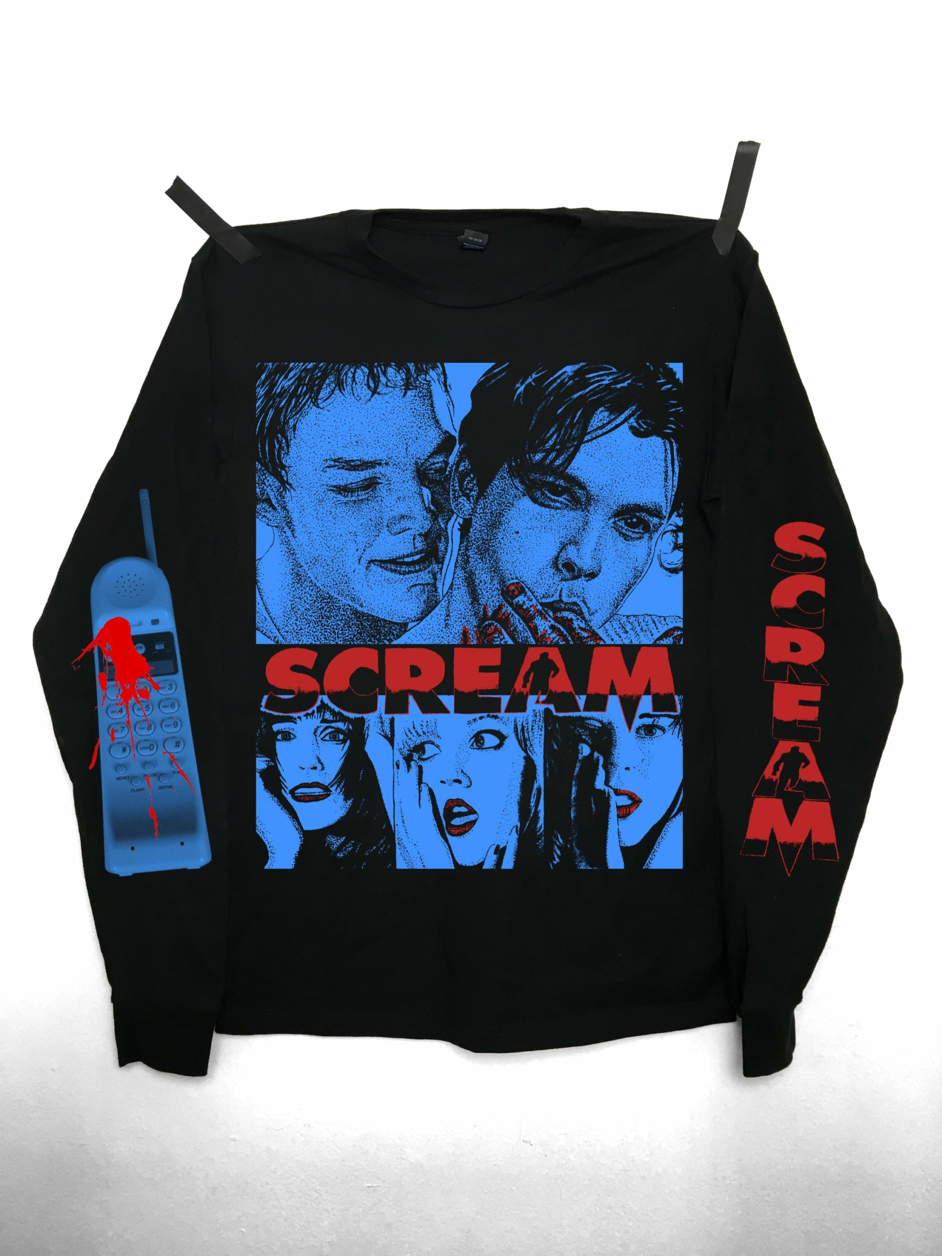 Scream Sweatshirt Halloween Horror Movie HG
