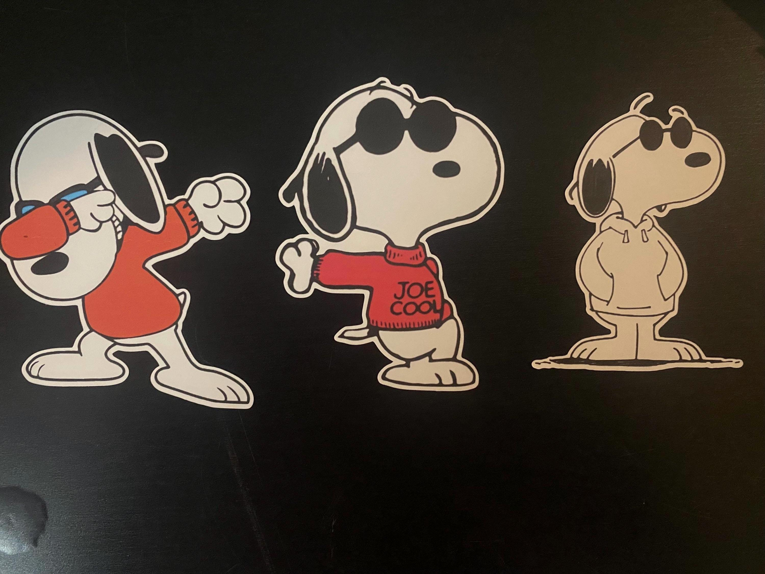 Snopi Vinyl Sticker NNA Decals: Retro Cartoon Laptop Sticker NNA - Image 2