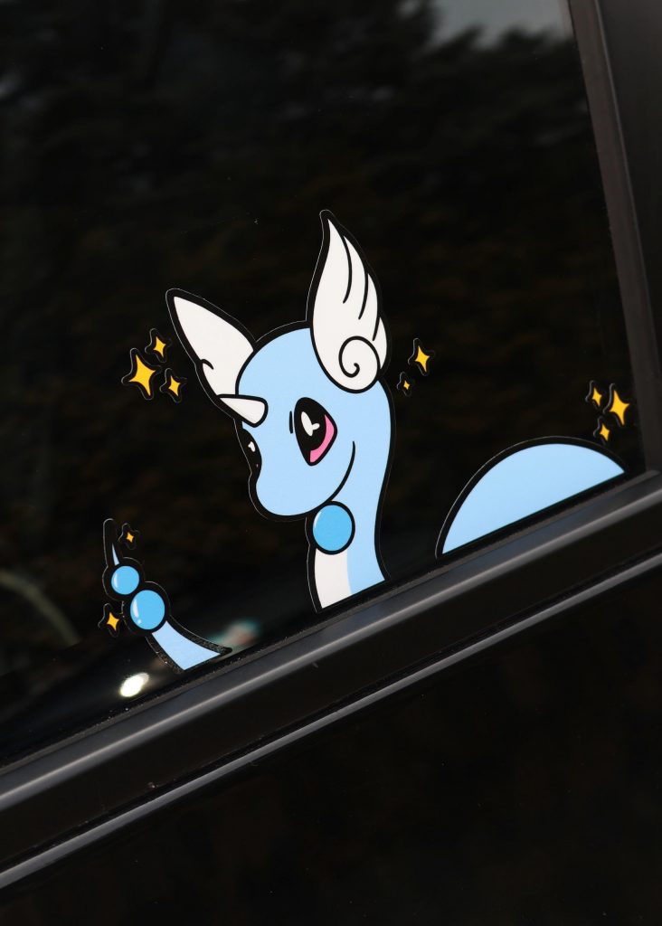 Anime Poke Water Dragon Car Sticker NNA