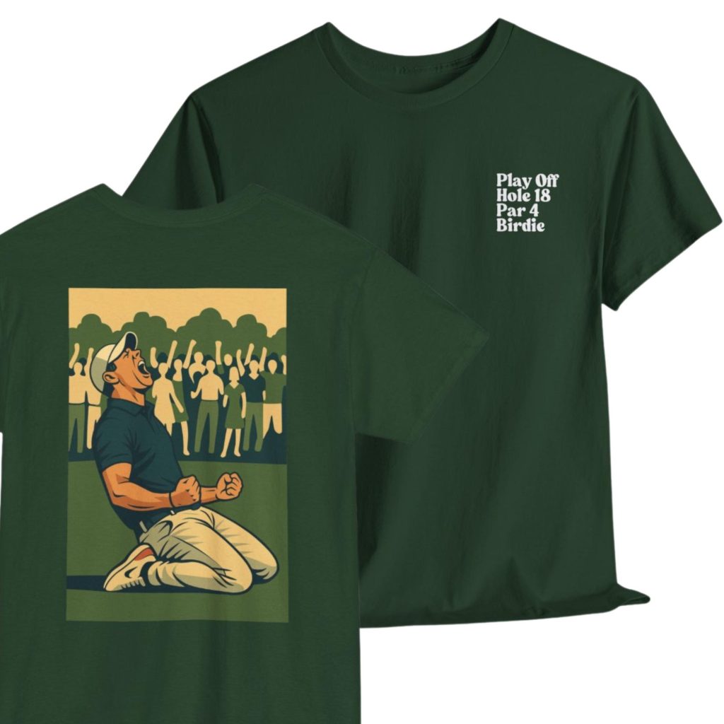 Rory McIlroy Masters Win T-Shirt: Augusta National Iconic Birdie NNA