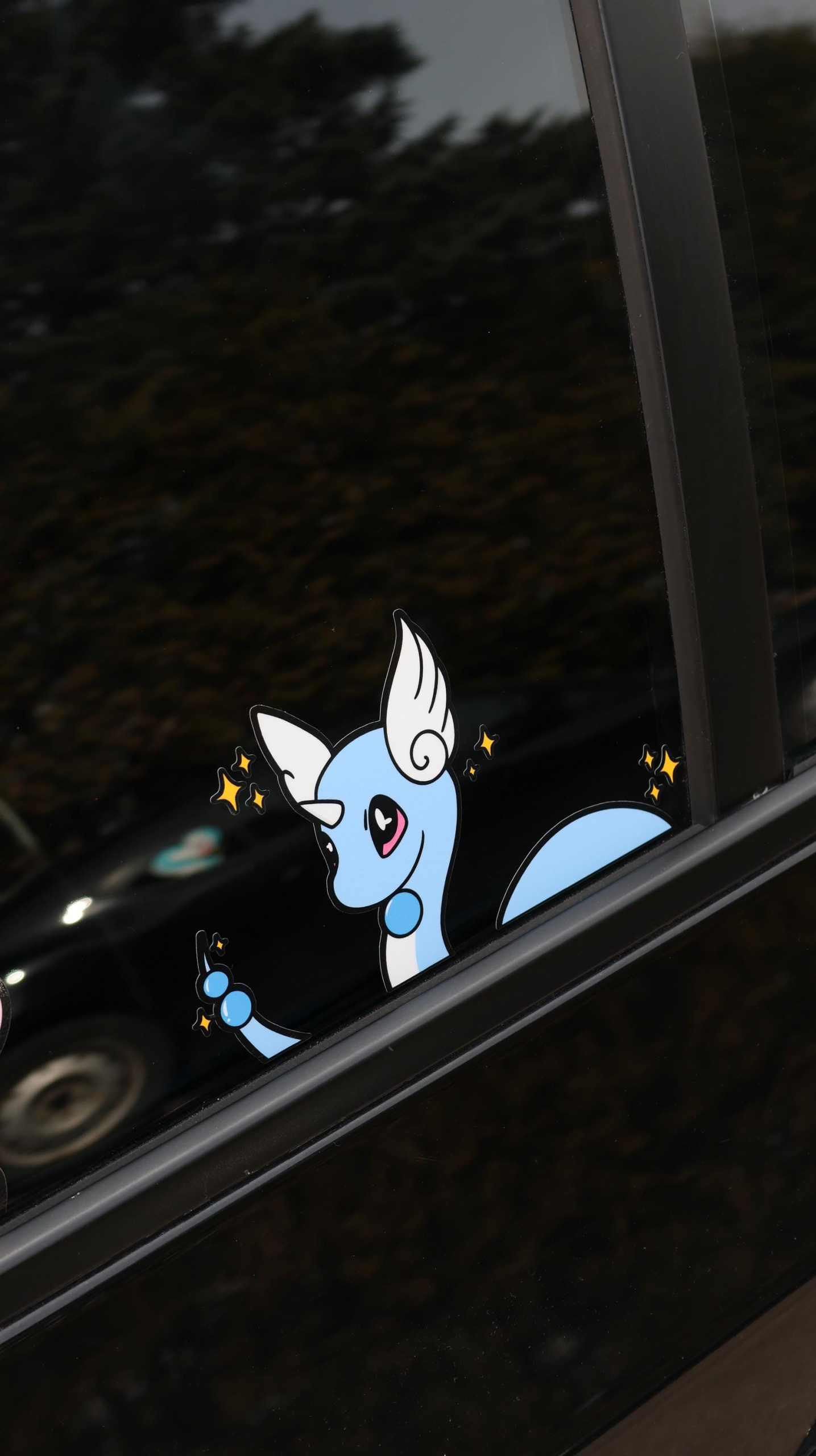Anime Poke Water Dragon Car Sticker NNA - Image 2