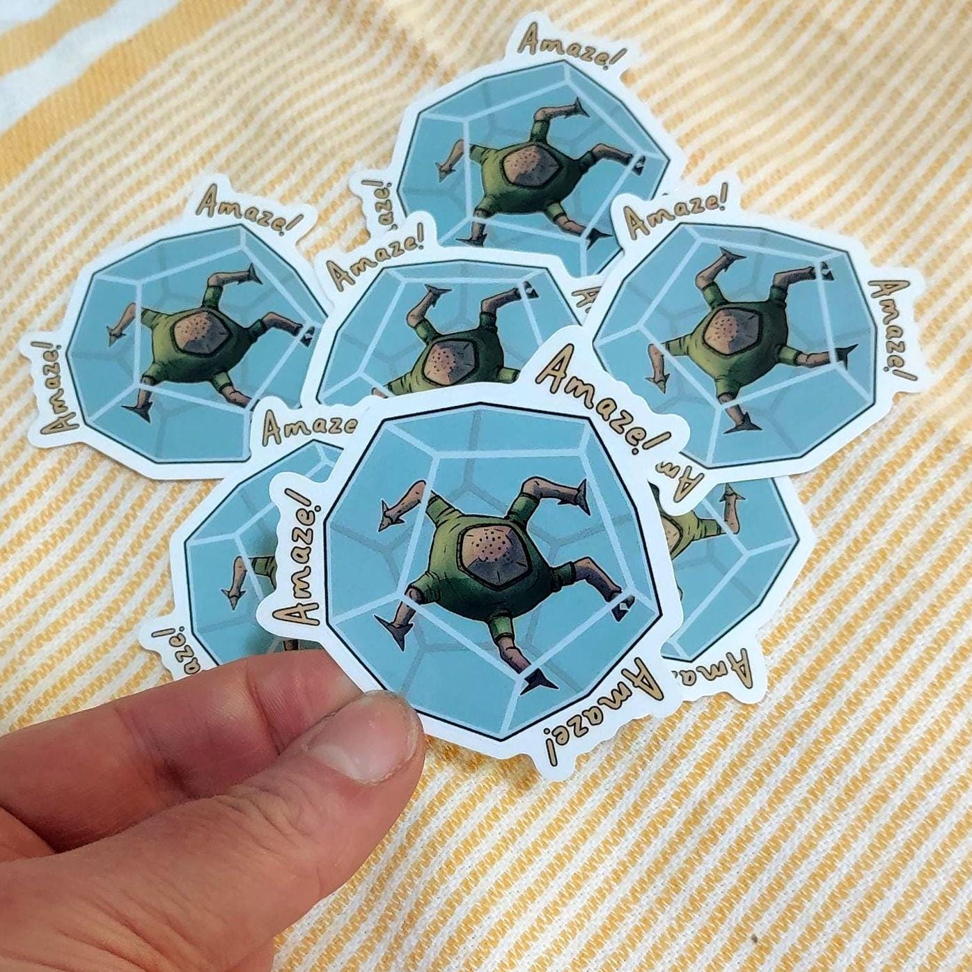 Project Hail Mary || AMAZE || 2.5 clear vinyl sticker" NNA - Image 2