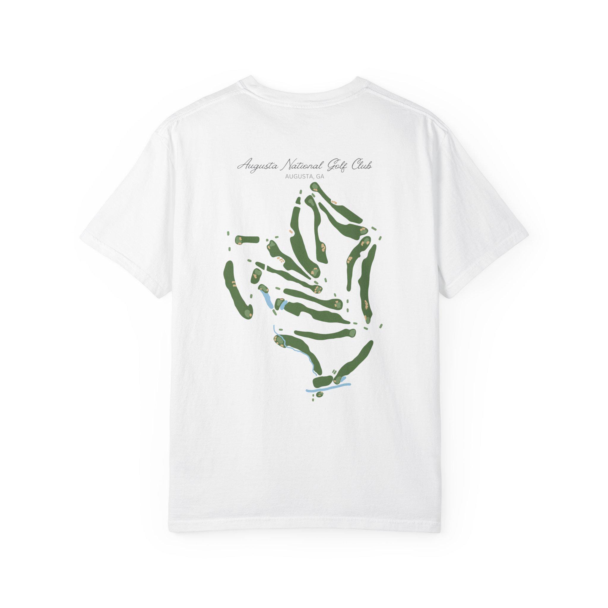 Augusta National Golf Course Map Tee - Masters Shirt NNA - Image 4