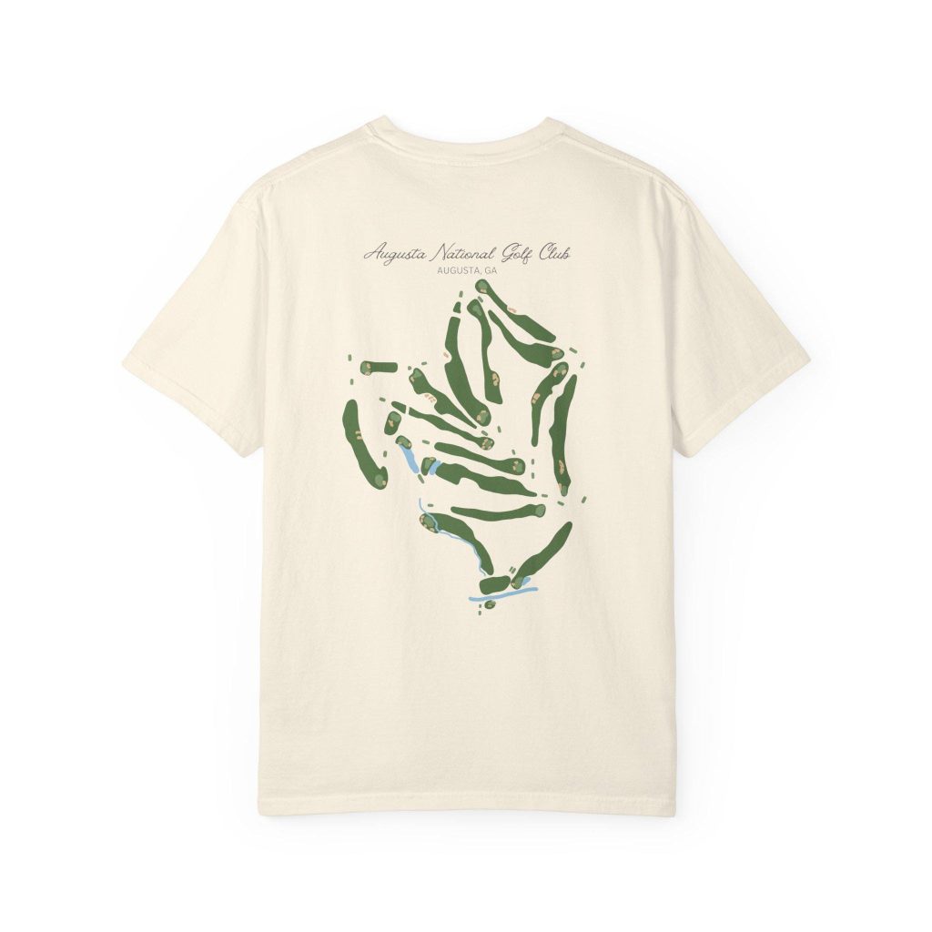 Augusta National Golf Course Map Tee - Masters Shirt NNA