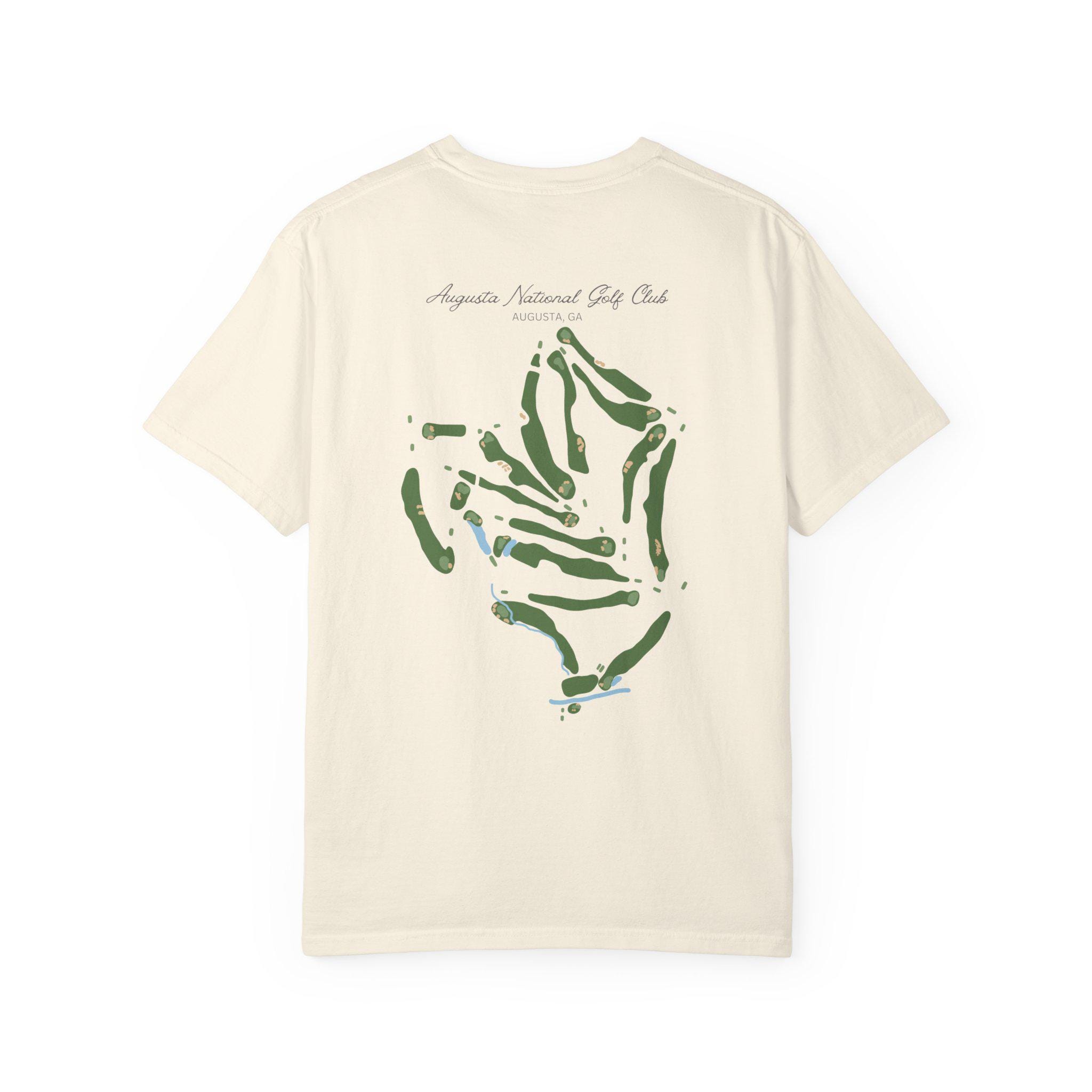 Augusta National Golf Course Map Tee - Masters Shirt NNA
