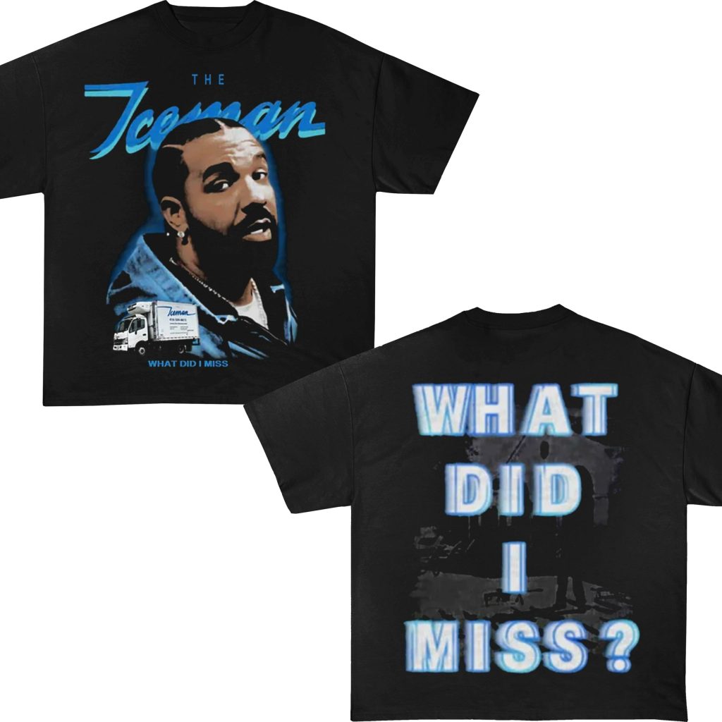 2-sided Drake The Iceman What did i miss Tour T-Shirt HFN