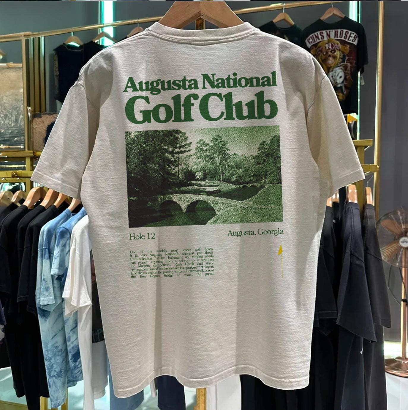 The Masters Vintage shirt Golf Augusta National Golf Club tee NNA