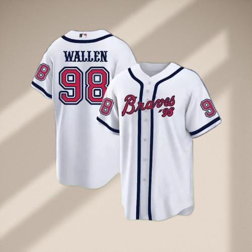 Bra98 Baseball Jersey HG HG Classic Team Button-Up Shirt, Vintage Sport Fan Apparel
