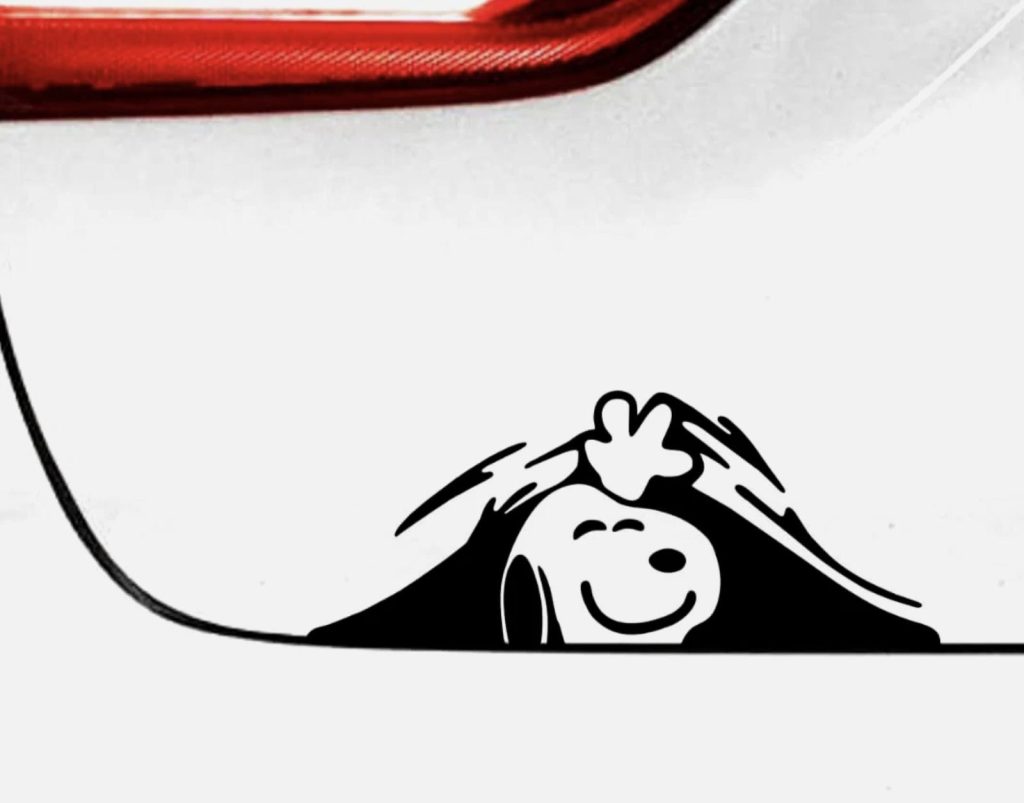 Snopi Sticker NNA, car Sticker NNA wall decal motor car
