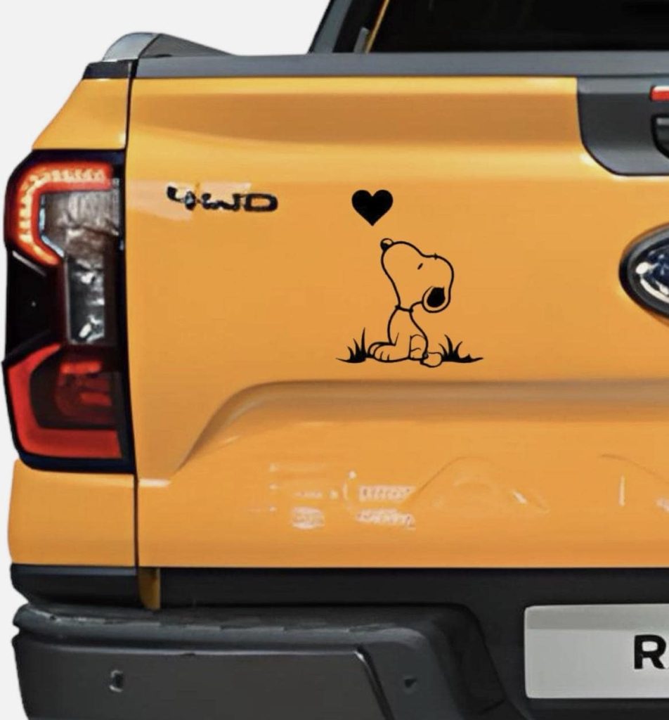 Snopi car Sticker NNA