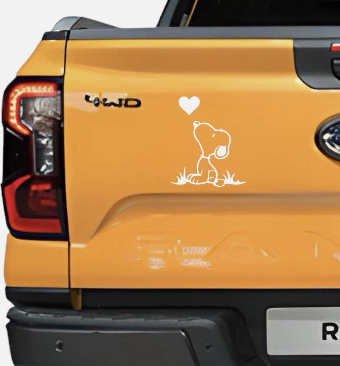 Snopi car Sticker NNA - Image 2