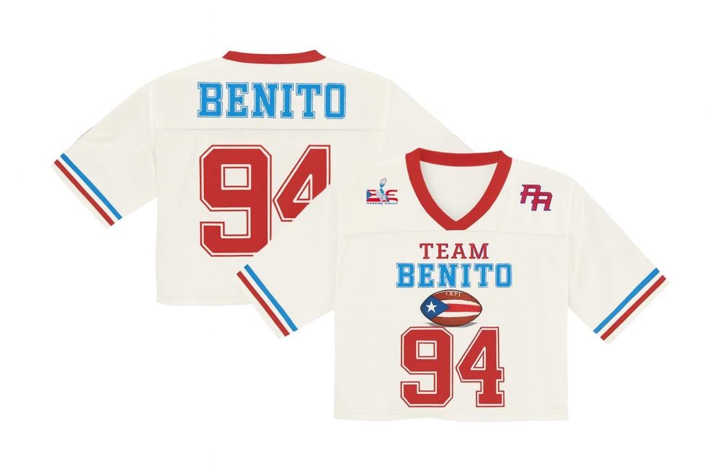 Ben Apparel: Benito SUPA POWL Football Jersey Mesh Jersey Croptop Sports Shirt HFN