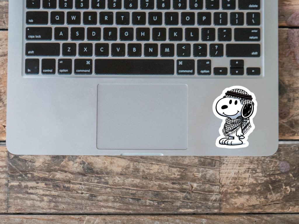 Waterproof Bulk Snopi Car Bumper Sticker NNA Pro Palestine Laptop Vinyl Decal Keffiyeh Print Artwork Palestinian Heritage Gift Gaza Activist