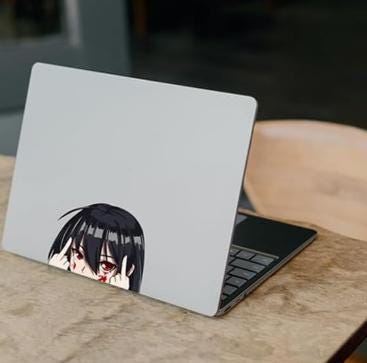 Akame ga Kill Peeking Anime Car Vinyl Decal | Kiss-Cut Vinyl Decals - Image 4