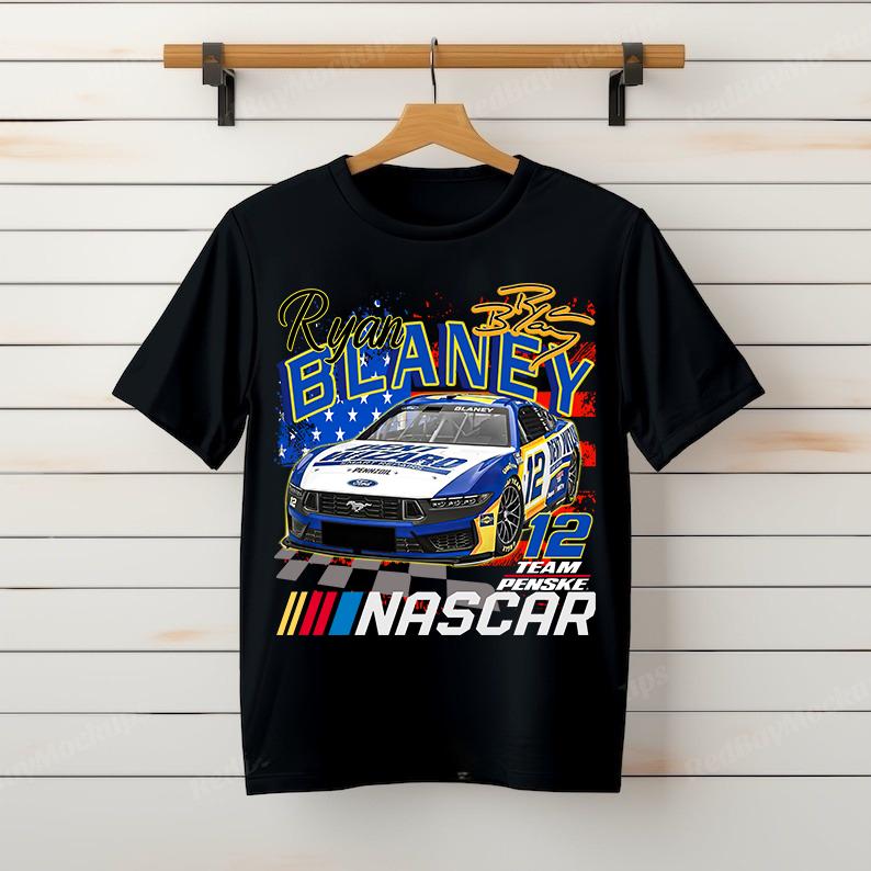 Ryan Blaney NASCAR Cup Sweatshirt, HG Ryan Blaney Shirt, Ryan Blaney Nascar Sweater, Ryan Blaney 12 , NASCAR Shirt Blaney, NASCAR Shirt - Image 2