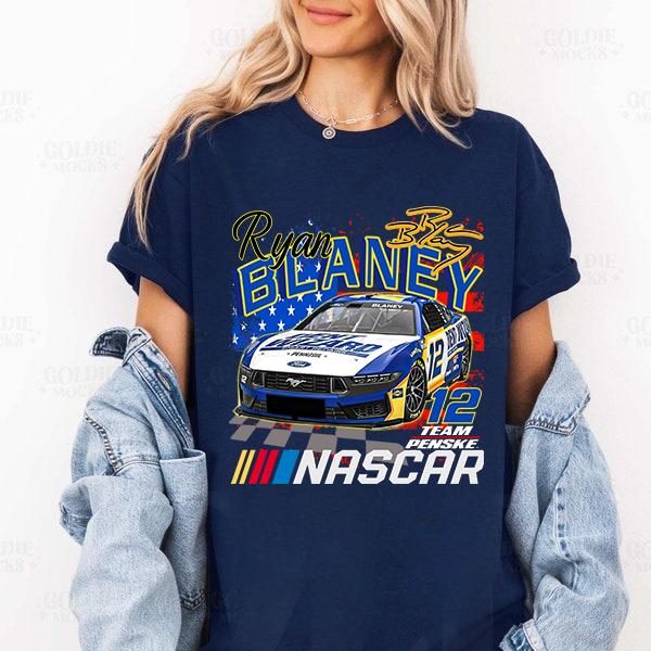 Ryan Blaney NASCAR Cup Sweatshirt, HG Ryan Blaney Shirt, Ryan Blaney Nascar Sweater, Ryan Blaney 12 , NASCAR Shirt Blaney, NASCAR Shirt - Image 6