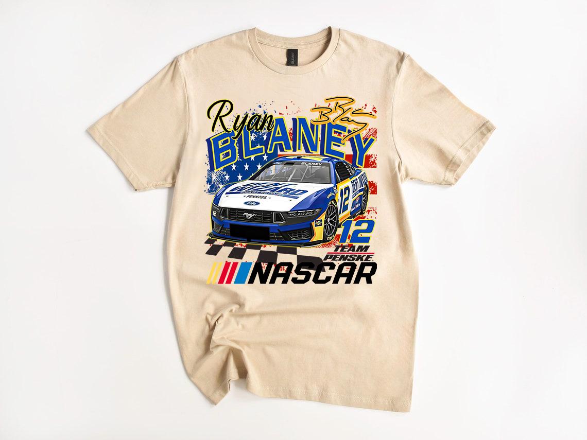Ryan Blaney NASCAR Cup Sweatshirt, HG Ryan Blaney Shirt, Ryan Blaney Nascar Sweater, Ryan Blaney 12 , NASCAR Shirt Blaney, NASCAR Shirt - Image 4